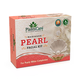plants care radiance pearl facial kit 170g