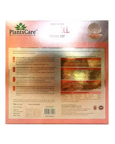 Plants Care Radiance Pearl Facial kit 425g-1
