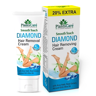 Plants Care Smooth Touch Diamond Hair Removing Cream 60g