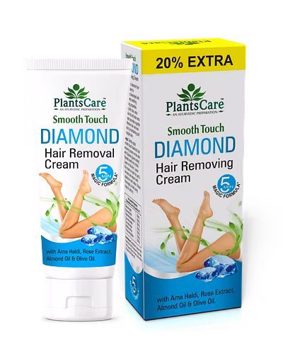 Plants Care Smooth Touch Diamond Hair Removing Cream 60g-12426486