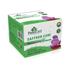 plants care saffron care moisturizing cream 50g
