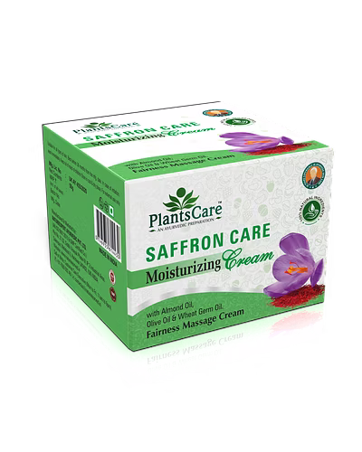Plants Care Saffron Care Moisturizing Cream 50g-12426506