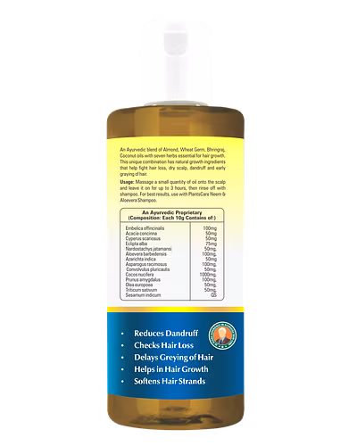 Plants Care Ayurvedic Carotene hair Oil 200ml-1