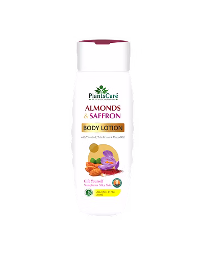 Plants Care Almond &amp; Saffron Body Lotion 200ml-12426510