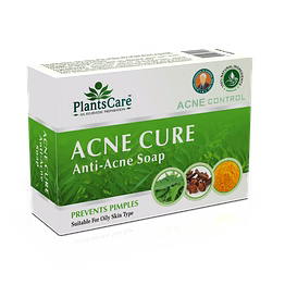 plants care acne cure anti-acne soap 75g