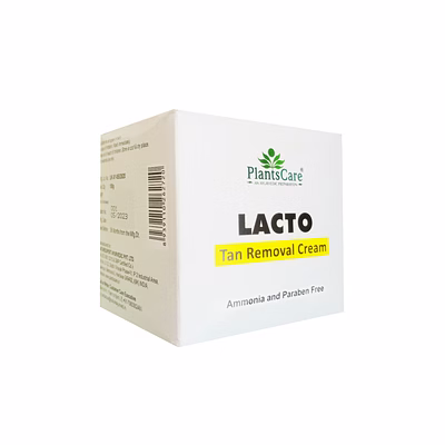 plants care lacto tan removal cream 100 gms