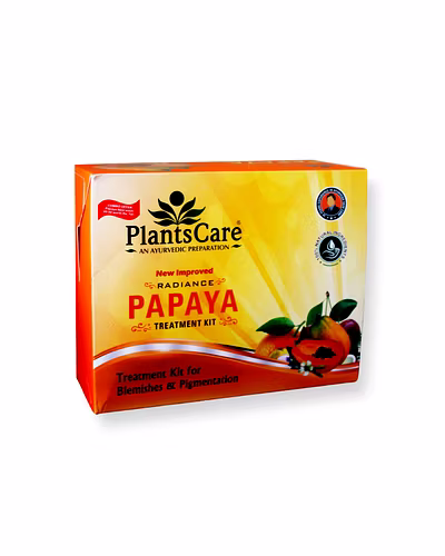Plants Care Radiance Papaya Treatment Kit 165g+65ml-12426472
