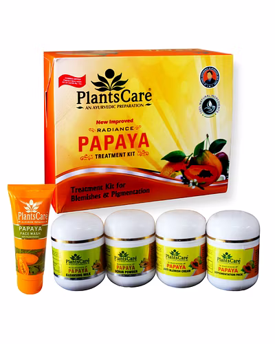Plants Care Radiance Papaya Treatment Kit 165g+65ml-2