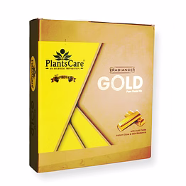 plants care radiance gold pure facial kit mini 100g