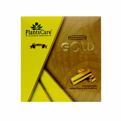 plants care radiance gold pure facial kit 525g
