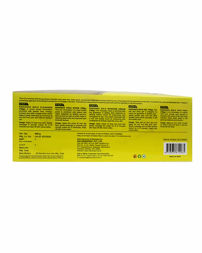 Plants Care Radiance Gold Pure Facial kit 525g-2