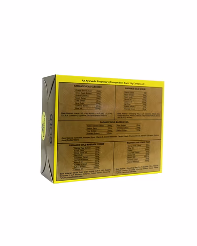 Plants Care Radiance Gold Pure Facial kit 210g-1