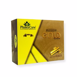 plants care radiance gold pure facial kit 210g