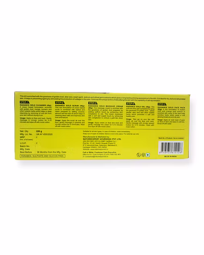 Plants Care Radiance Gold Pure Facial kit 210g-2