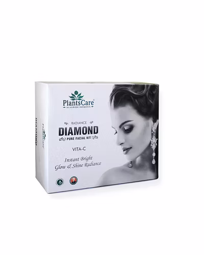 Plants Care Radiance Diamond Pure Facial kit 400g+125ml-12425898
