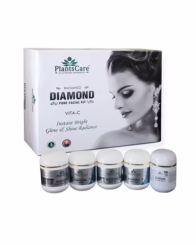 Plants Care Radiance Diamond Pure Facial kit 400g+125ml-3