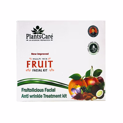 plants care multi mix fruit facial kit mini 100g