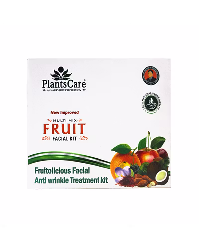 Plants Care Multi Mix Fruit facial kit mini 100g-12425802