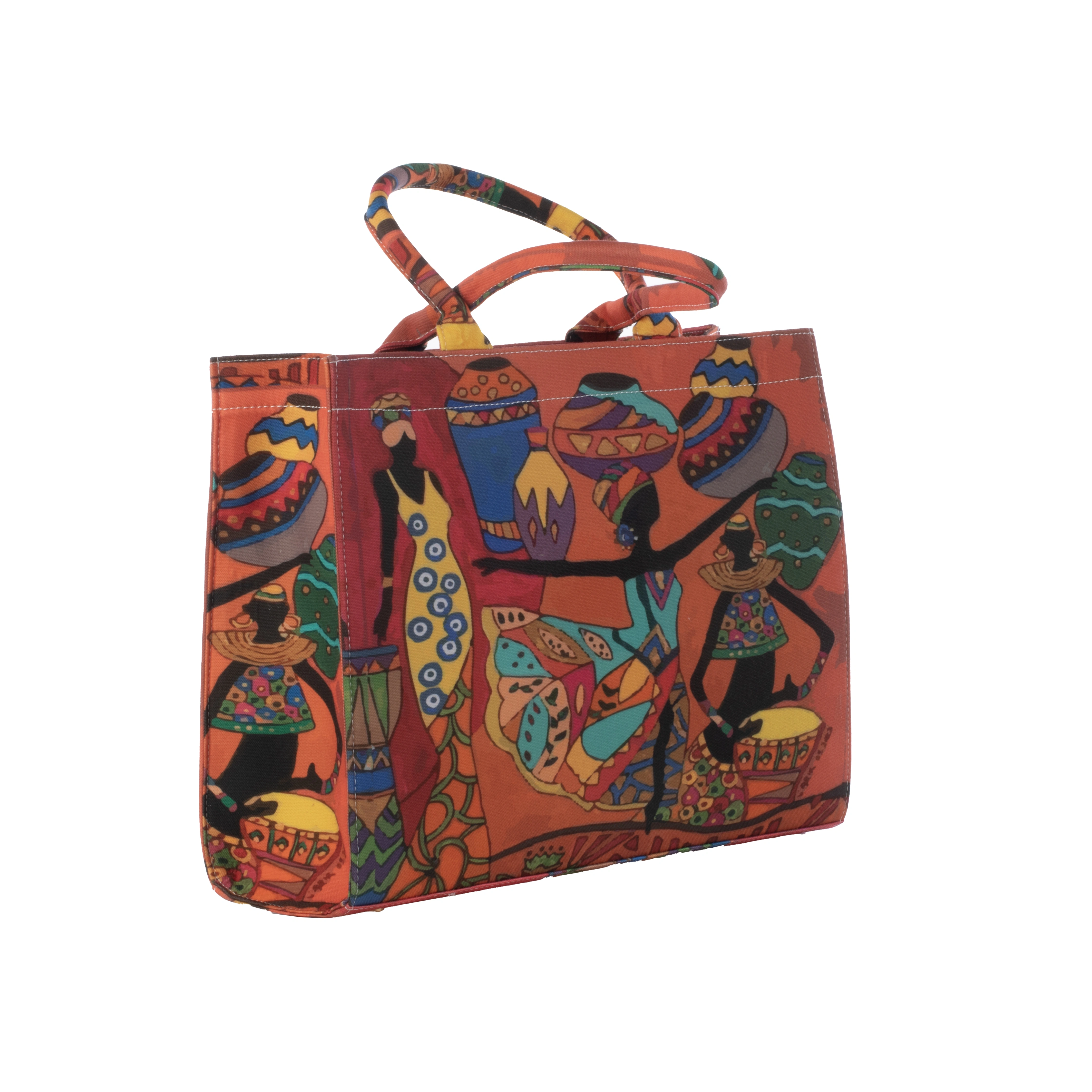 Power Tote Colourfully vibrant-1