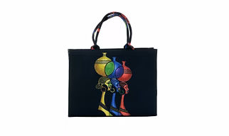 Power Tote Vintage inspired Indigo