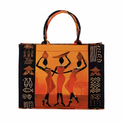 Power Tote Culturally rich orange