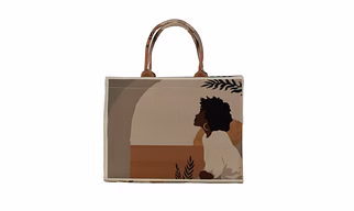 Power Tote Reflective Radiance Beige