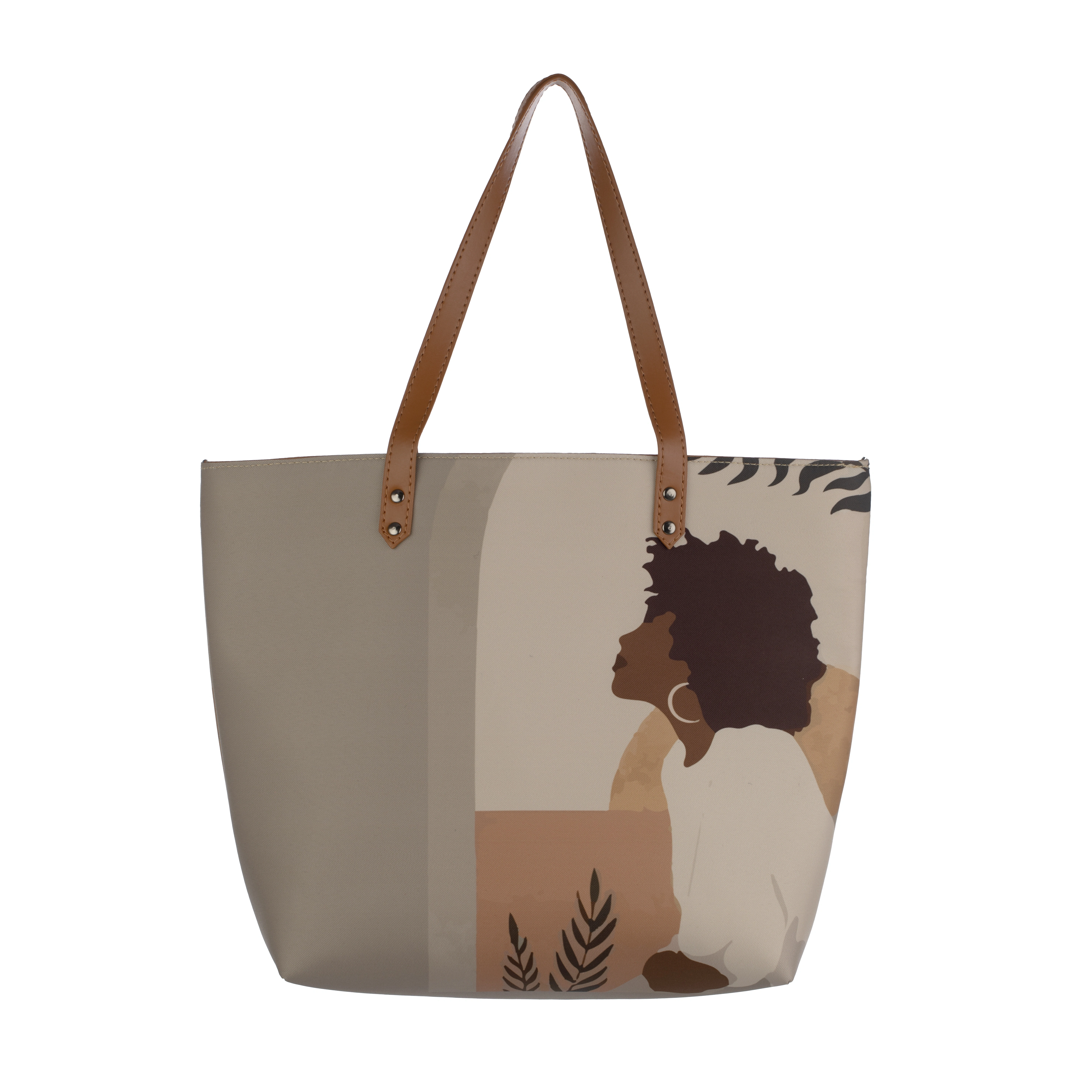 Classy Tote Reflective Radiance Beige-CTG001