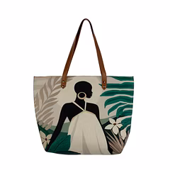Classy Tote  Lush green and beautiful