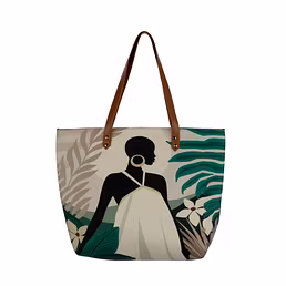 Classy Tote  Lush green and beautiful
