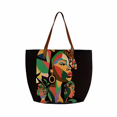 Classy Tote  Kaleidoscopic and Bold
