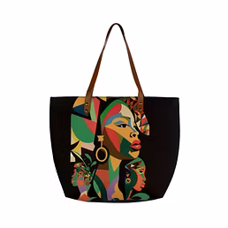 Classy Tote  Kaleidoscopic and Bold