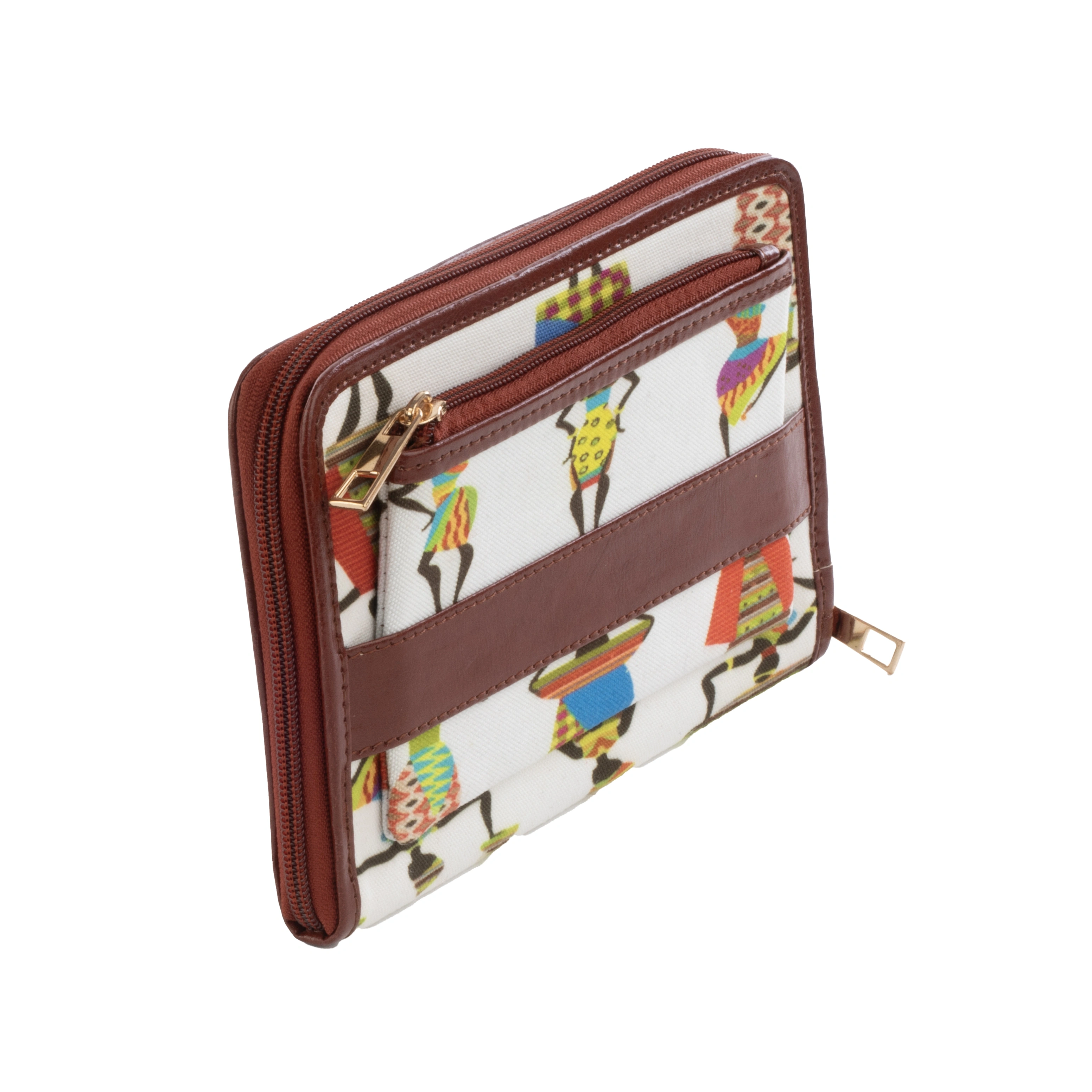 Chic Wallet with front pouch Graceful  colours play-2