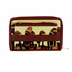 Chic Wallet with front pouch Boldly Feminine Daffodil
