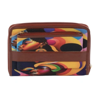 Chic Wallet with front pouch Majestically Queenly