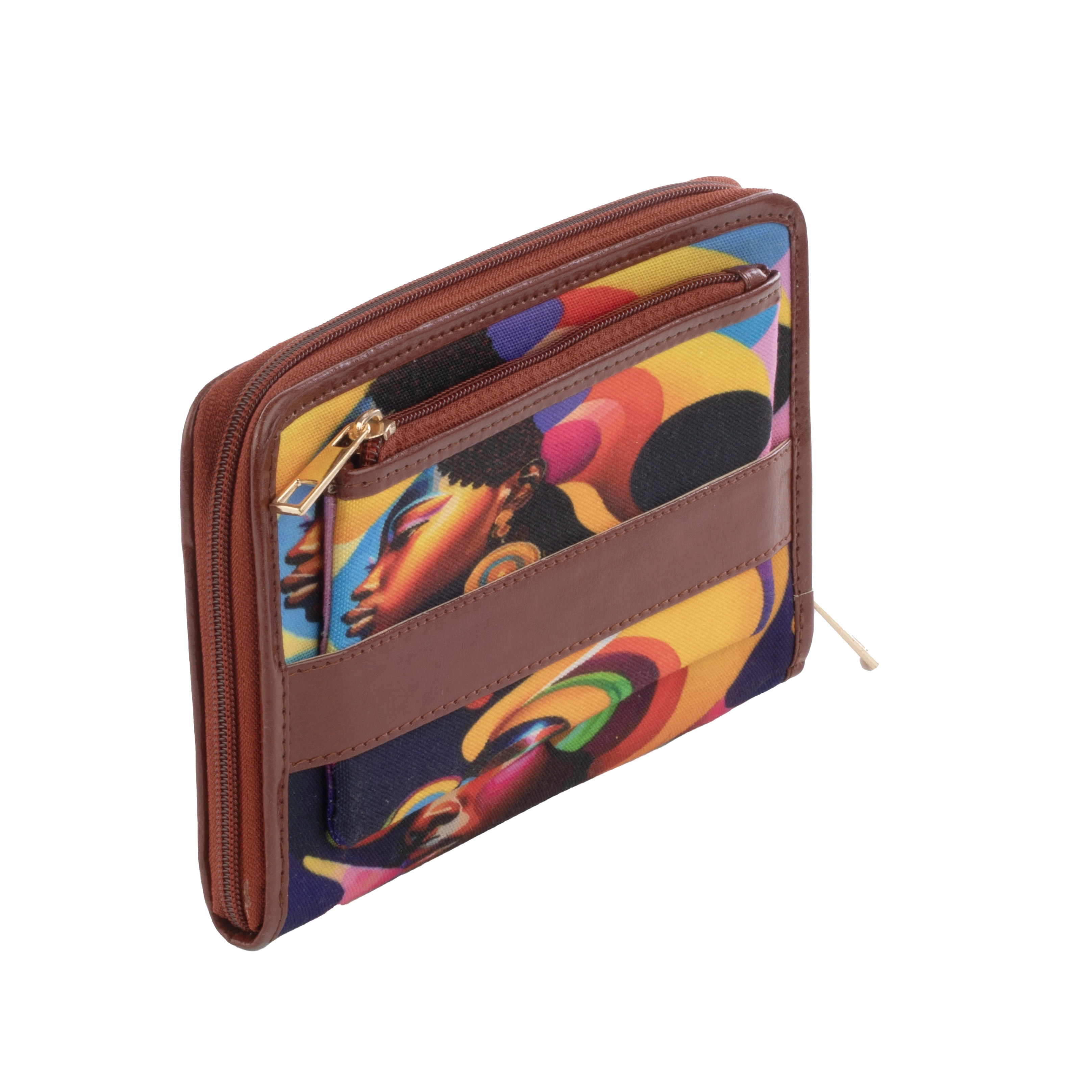 Chic Wallet with front pouch Majestically Queenly-2