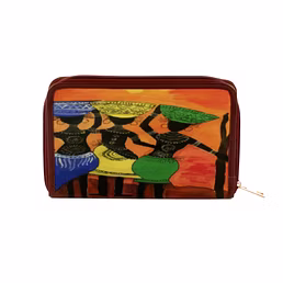 Chic Wallet no front pouch Dynamically Colourful