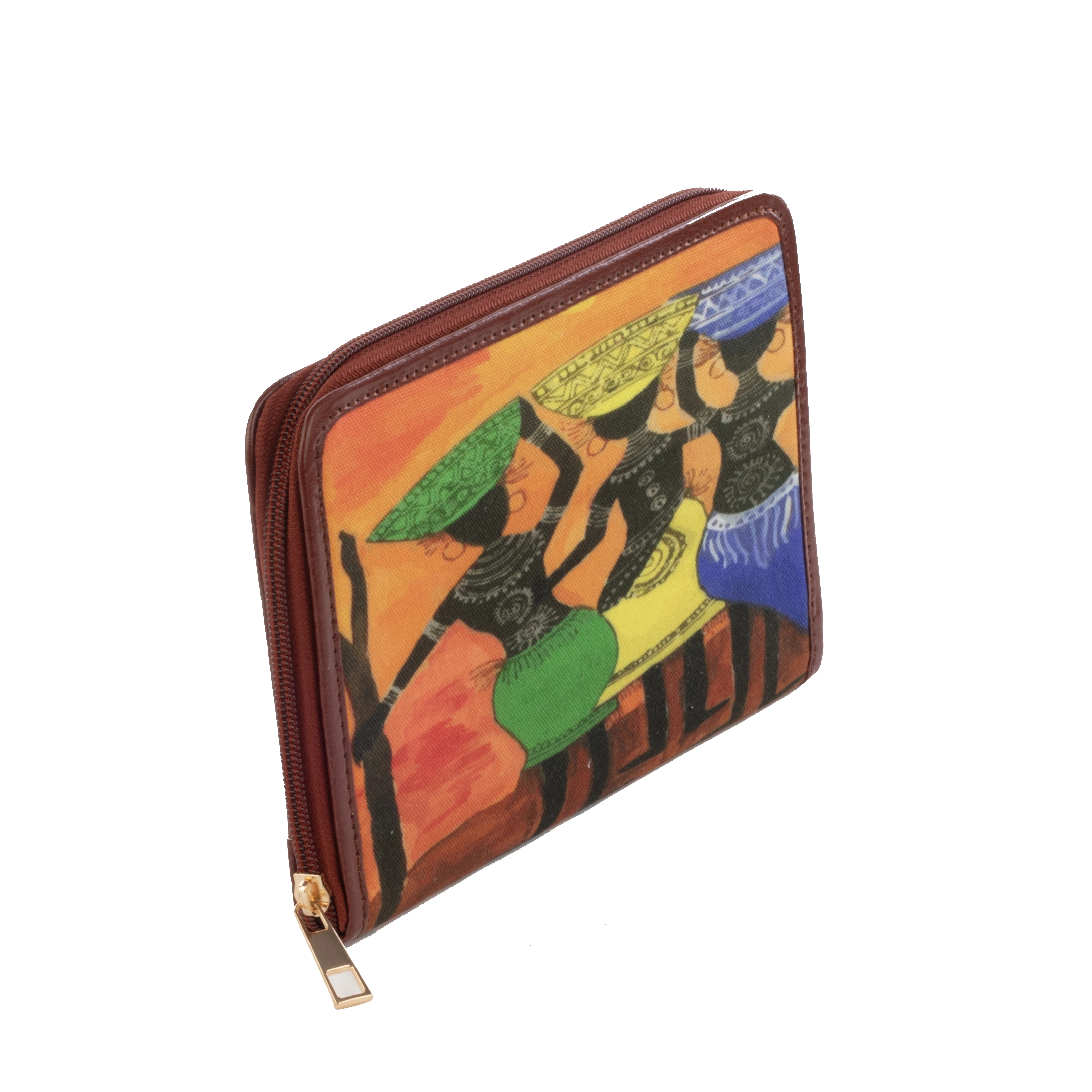 Chic Wallet no front pouch Dynamically Colourful-1