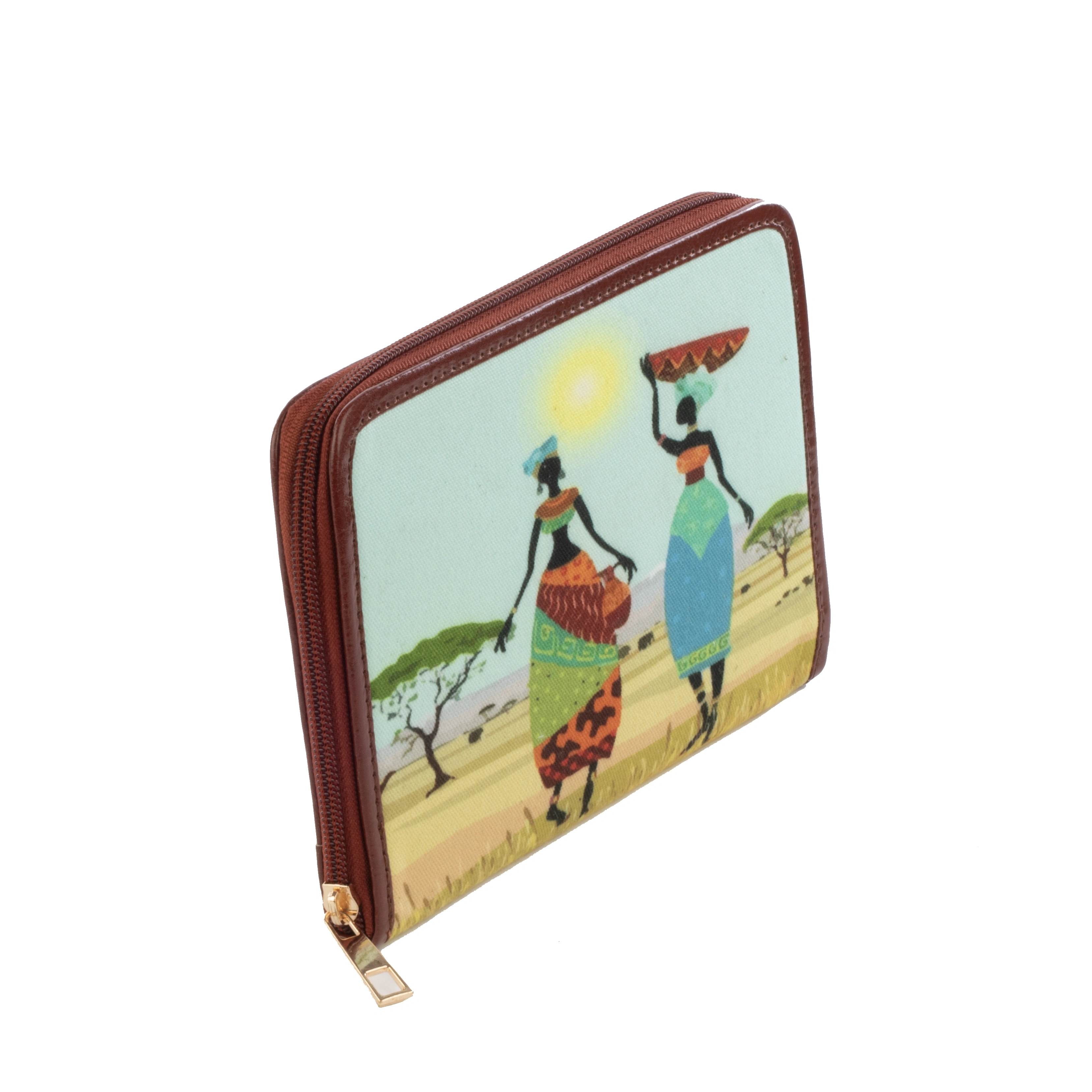 Chic Wallet no front pouch Serene Desert Ladies-1