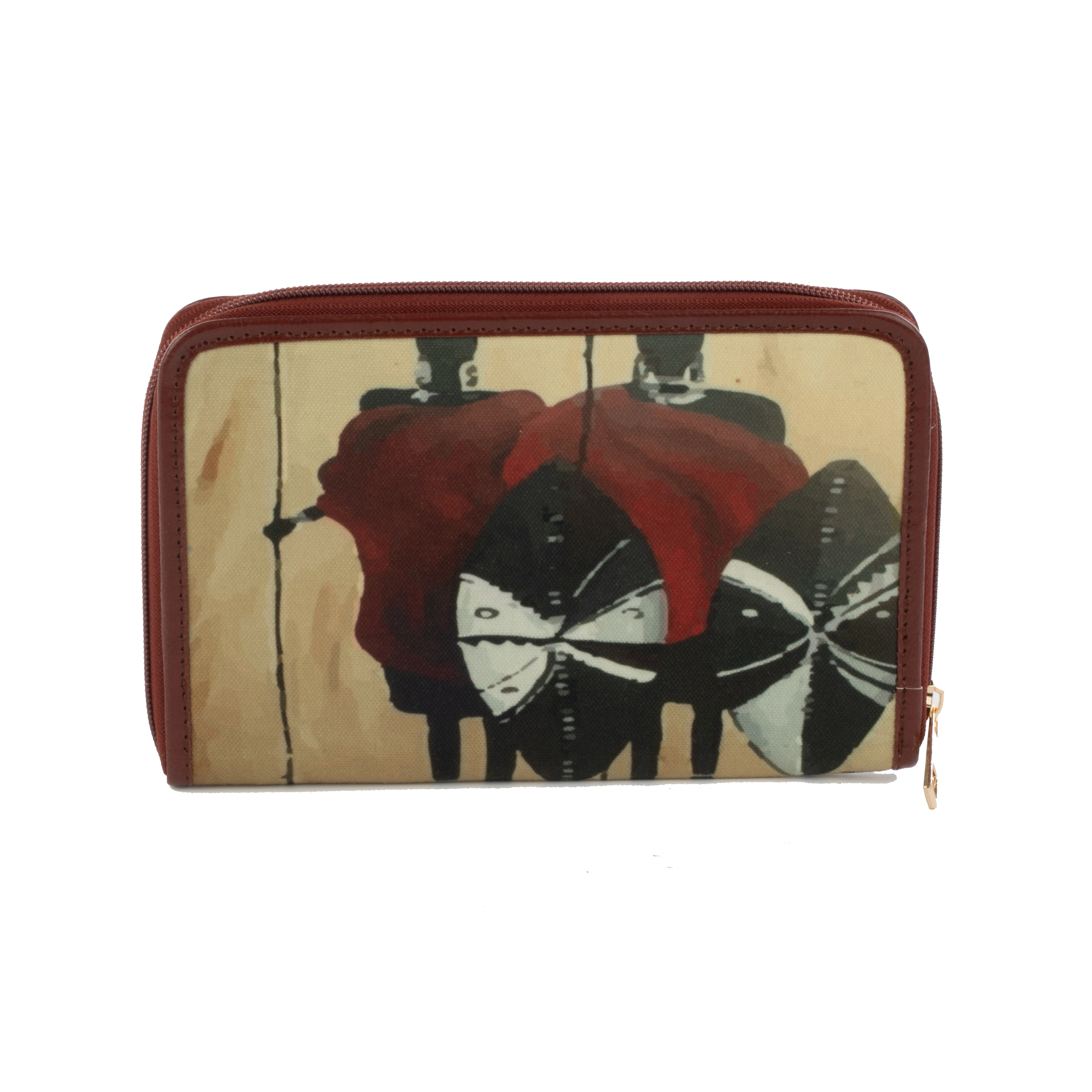 Chic Wallet no front pouch Masai Warrior-CWNFP07