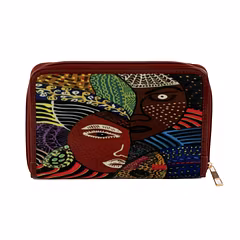 Chic Wallet no front pouch Uniquely  Celebratory