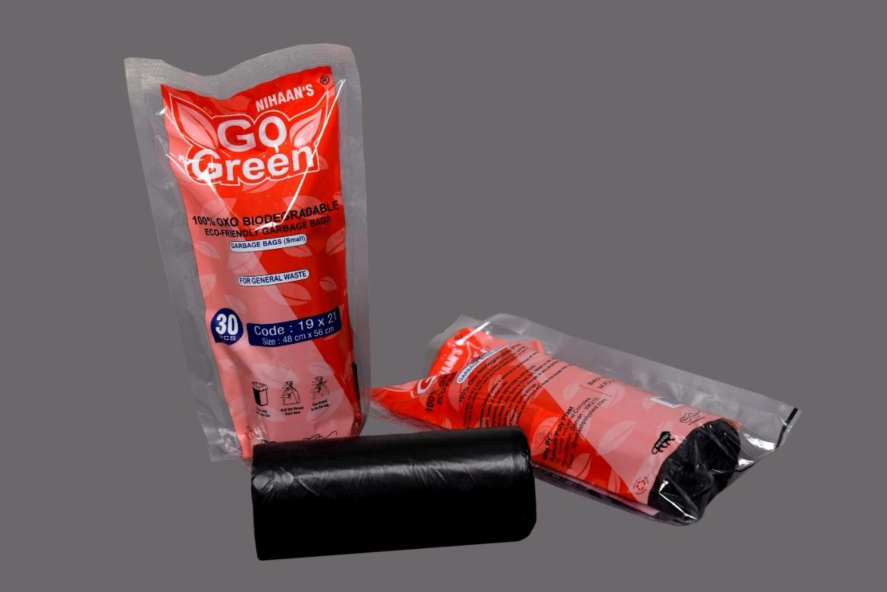 Oxo Biodegradable Garbage Bags On Roll-12424818