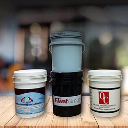 shri pharma pack printing ink containers