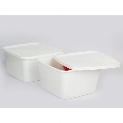 Food Container/ Black- White Food Container/ Take Away Containers