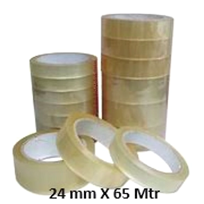 24 mm X 65 Mtr Bopp Tape-1