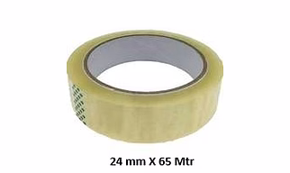 24 mm X 65 Mtr Bopp Tape