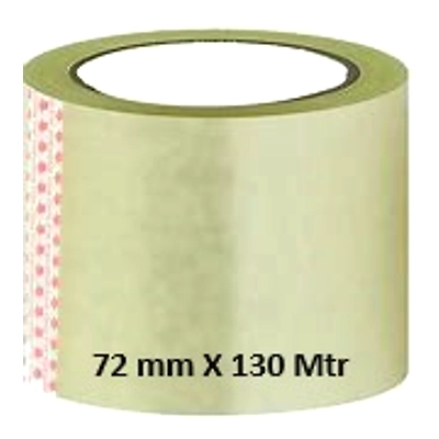 72 mm X 130 Mtr Bopp Tape-3
