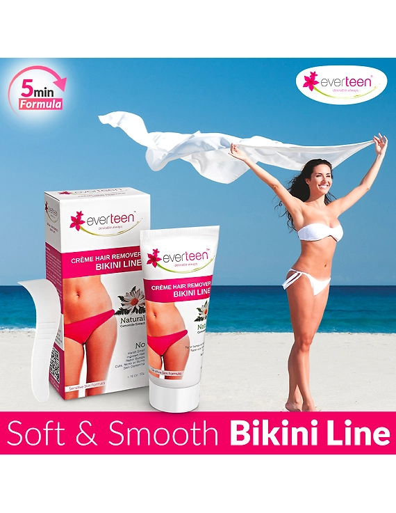 everteen Bikini Line Hair Remover Crème-50 Grams-4