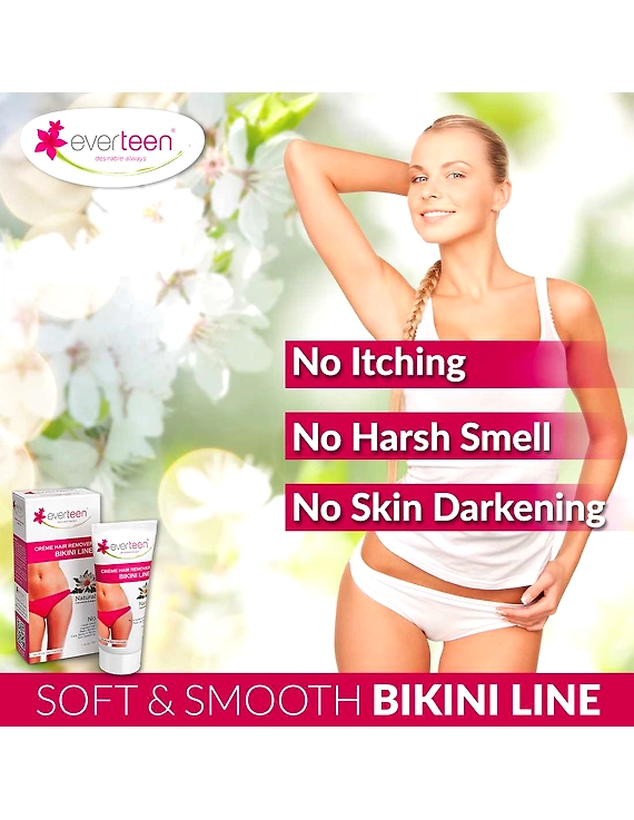 everteen Bikini Line Hair Remover Crème-50 Grams-6