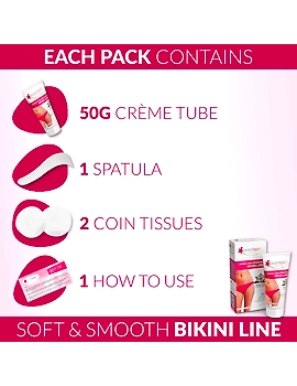 everteen Bikini Line Hair Remover Crème-50 Grams-8-sm