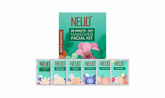 NEUD Diamond Facial Kit for Women - Salon-Grade 6-Step Skincare
